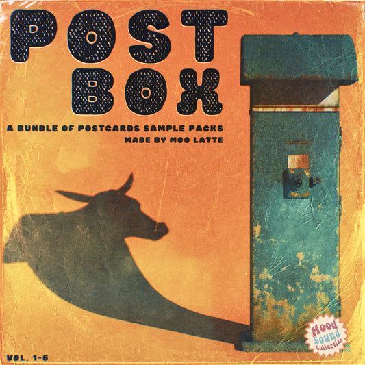 Post Box  - (60 Postcards Series samples with Stems)