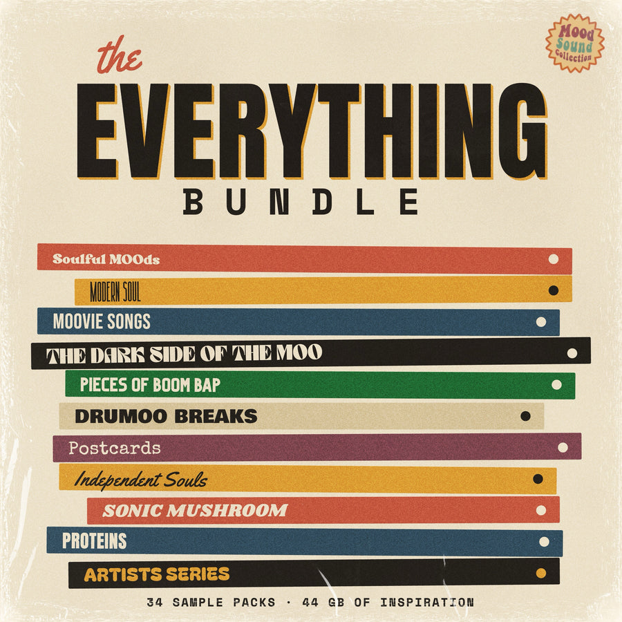 Moo Latte - The Everything Bundle (34 Sample Packs / 44 GB of Samples)