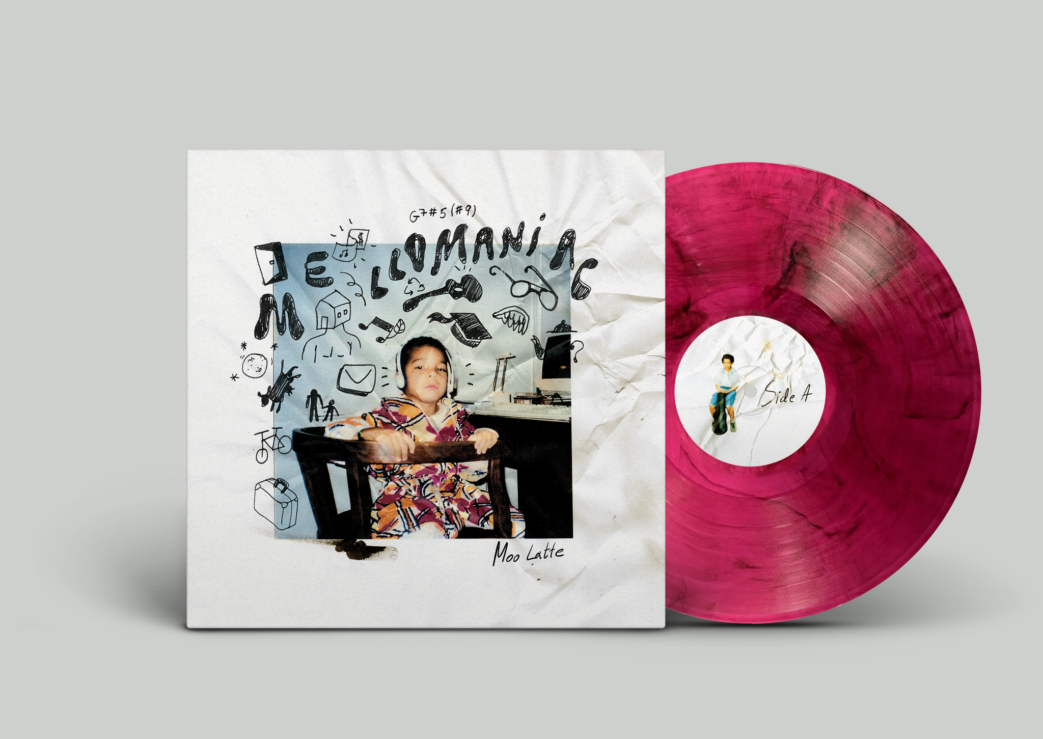 Moo Latte - Mellomaniac - Limited Burgundy Edition 180g Vinyl